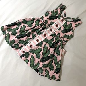 Swoon Baby Spring/Summer adorable tropical  dress with pockets